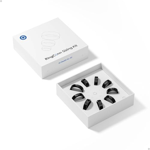 RingConn Gen 2 Sizing Kit - Size First Before You Buy - Choose from 9 Sizes - Sizes 6 to 14 - Find The Perfect Ring Size Smart Ring Size