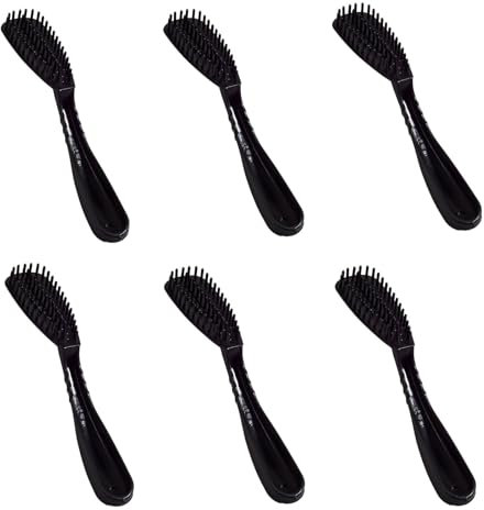 6 Stück Strähnenkamm, Haarfärbepinsel, Haarstyling Kamm Werkzeug, Haarbürste, Haarfarbe Pinsel, Salon Haarfärbebürste, Haarfärbebürste, Professionelle Haarfärbebürste, Haarfärbe-Kamm für Salon