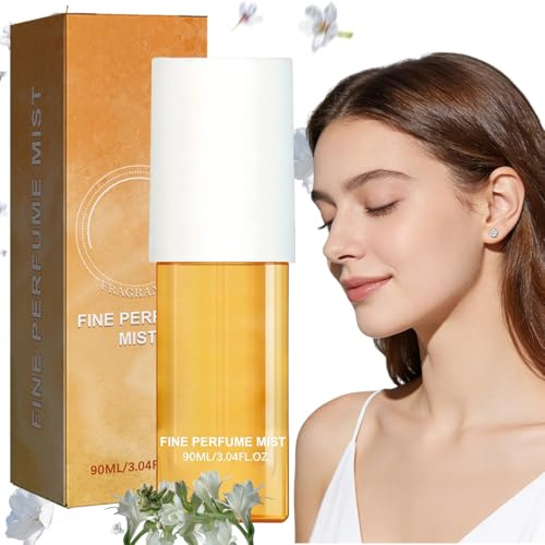Parfüm Bodyspray Damen & Hair Body Fragrance - 90ml Fruity Duft Parfum Body Spray | Langanhaltend 8 Stunden & Vegan Feuchtigkeitsspendend für Haut und Haar im Alltag, #26