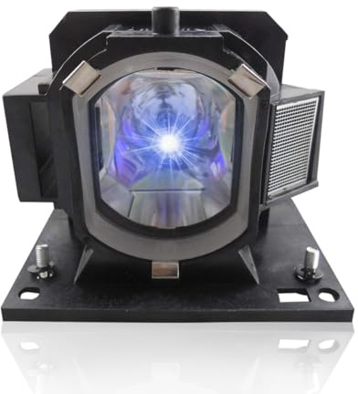 Poxtedsr DT01511 Bombilla de Lámpara para Hitachi Proyectors CP-AX2503 CP-CW250WN CP-CW300WN CP-CX250 CP-CX300WN HCP-K26 HCP-K31 HCP-Q300, con Carcasa