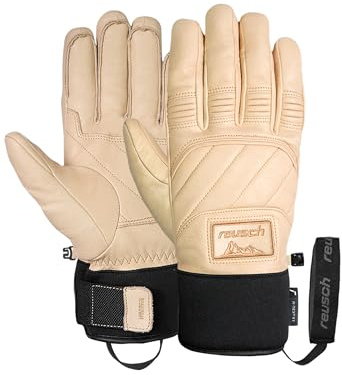 Reusch Skihandschuhe für Herren & Damen | extra Warmer Volllederhandschuh | wasserdicht & atmungsaktiv, Premium Winterhandschuhe für Ski, Freeride & Piste, Größe 6-11, Legacy R-TEX XT