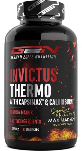 Invictus Thermo Cápsulas Veganas, 90 Cápsulas, Fórmula de Alta Dosis