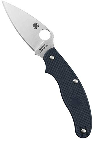 Spyderco C94PDBL UK Penknife Dark Blue Folding Blade Knives