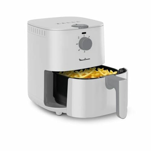 MOULINEX Easy Fry Friggitrice senza oli essenziali, Capacità 3,5 L, Friggitrice ad aria compatta, Versatile, Risparmio energeti