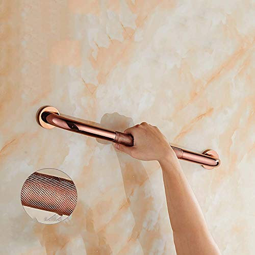 Haltegriffe Griff Sicherheitsunterstützung Handläufe, Haltegriffe für behinderte Toiletten aus Messing, Sicherheitshandlauf für die Wandmontage im Badezimmer, 15-Zoll-Dusch-WC-Anti-Fall-Armlehne für
