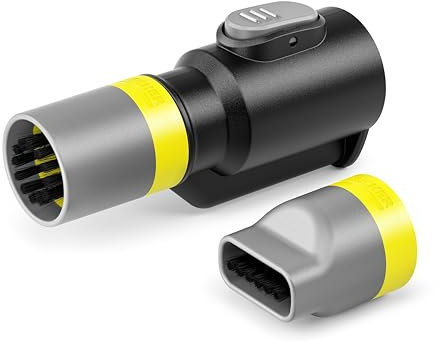 Kärcher Shoe!Cleaner SE 3 Compact, SE 4, 5, 6, Accessoire d'Origine pour Injecteur-Extracteur, Pour les Chaussures de Sport, de Loisirs & d'Extérieur, Ne Goutte Pas, Poils Souples, Fonction de Rinçage