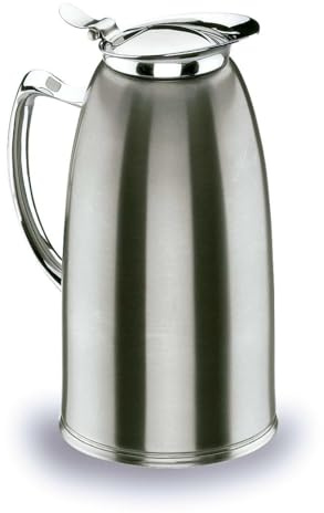 Jarra termo inox de 1 litro, acero inoxidable, mantiene temperatura, tapa hermética. Ideal para camping, viajes y uso diario. Diseñado para: mantener bebidas calientes o frías. #