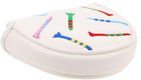 BESPORTBLE Copri Driver da Golf con Design Ricamato, Fodera Interna in Peluche Morbido, Protezione Antigraffio per Mazze in Legno per Golf