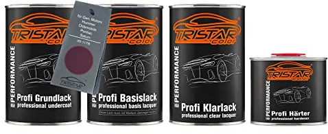TRISTARcolor Peinture voiture Kit pot prêt à la pulvérisation pour Gen. Motors/Hummer/Oldsmobile/Pontiac/Saturn 05-117B Cyclamen Metallic 3,5 L