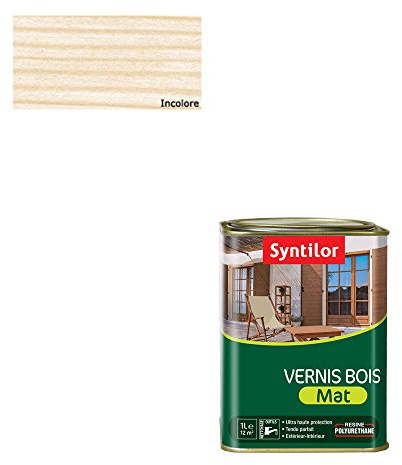 Syntilor - Vernis Bois Incolore Mat 1L