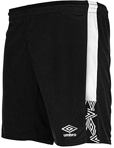 Umbro Rose Short Short De Entrenamiento, Hombre, Negro, L