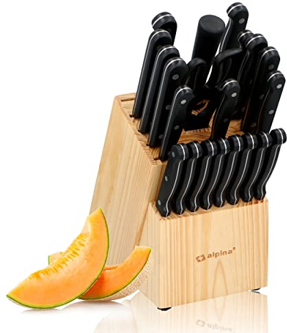 alpina Set Coltelli In Acciaio