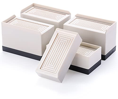 Adjustable Bed Risers, 3 Inch Sofa Risers, 1100Lbs Heavy Duty Sofa Legs