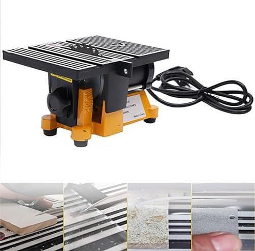 Mini Scie À Onglet, Scie À Table 4500 Tr/min, Lame De Scie Facile À Remplacer, Outil Polyvalent De Bricolage, Pour Travaux Manuels En Bois, Plastique, Métal Mou, Pierre, Verre