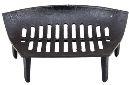 Unibos Heavy Duty Cast Metal Fire Grate For 18 Inch Opening Heavy Duty Fire Log Coal Grate Fireplace Rack Front Open Basket