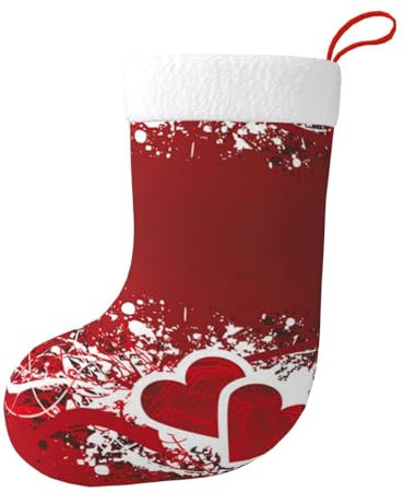 Hgbbdyyjj Weihnachtsstrümpfe für Herren und Damen, personalisierbar, weiches Polyester, dekorative Socken, Schwarz , Einheitsgröße
