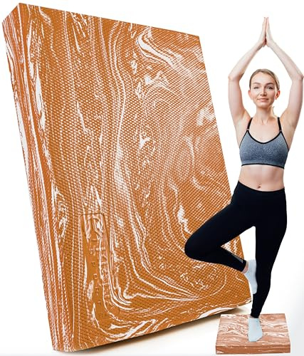 KIANA SPORTS Balance Pad (Balance Kissen) – Extra Weiches Balancekissen | Gleichgewichtstrainer in zwei Größen, Gleichgewichtskissen aus Deutscher Entwicklung, Wackelkissen aus Robustem Schaumstoff