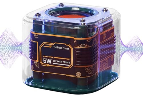 Altoparlante intelligente, altoparlanti stereo subwoofer portatili, elettronica di consumo per doccia, spiaggia, cortile, bici, auto, garage, camera da , escursionismo