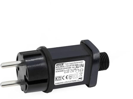 3,5V 1,5W LED-Transformator CZJUTAI IP44 Netzteil für Weihnachtsbeleuchtung mit Stecker - Europäischer Stecker [E115]