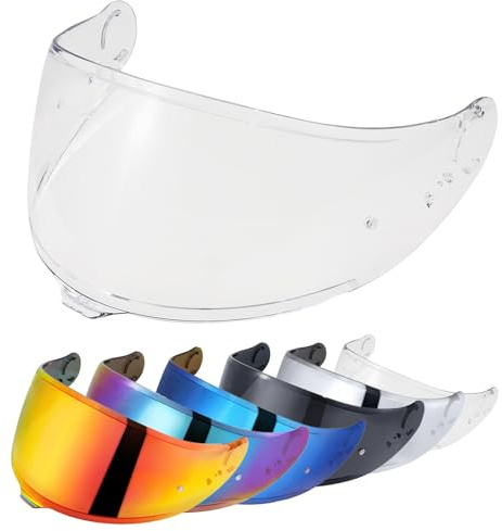 VCOROS Visiere Casque Moto pour GT Air 3 CNS-1C | Visière de Casque Moto Protection UV Visage Complet Pare-Brise Remplacement de Visière pour Casque Accessoires de Casque