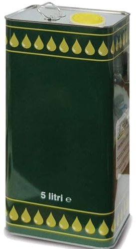Carpe Diem Shop Olio Extravergine di Oliva Coratina Pugliese, Raccolta a Mano, Macinatura a Freddo, 5 Litri, Produzione Novembre 2025