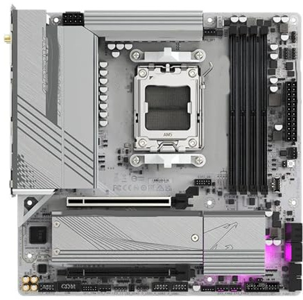 Carte mère Fit for GIGABYTE B650M AORUS Elite AX Ice AM5 LGA 1718 AMD B650 M-ATX