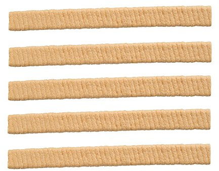 250 espumosas de oblea de 18 cm de largo, para helados, yogur y dulces