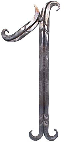 Fenau | numero civico 1 | dimensione 18x10 cm | materiale 12x5 mm | acciaio (grezzo) S235JR | numeri civici acciaio/ferro battuto/rustico