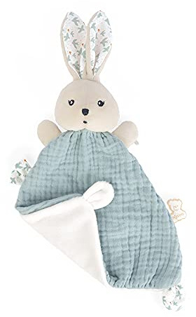 KALOO - K'Doux - Doudou Hase Tauben Colombe - Himmelblau - Material Lange - 20 cm - Ab Geburt, K969947