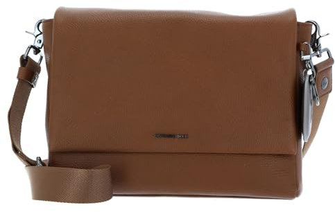 Mandarina Duck Mellow Leather P10FZT39, Borsa Donna, Marrone (Indian Tan), 30x24.5x8.5 (L x H x W)