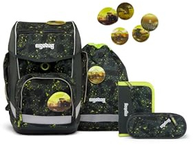 ergobag Cube Set Stripes Schulutensilien-Set, Einheitsgröße