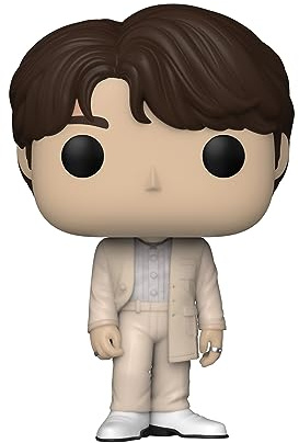 Funko POP! Rocks: BTS - Jin | Offizielles Musik Merch - Vinyl Sammelfigur als Regal Deko - Geschenkidee zum Geburtstag für Fans und Sammler
