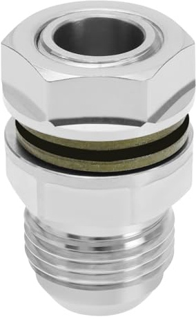 Be In Your Mind 1 Satz Ölwannen-Ablauf-Steckverbinder Stecker Ölwanne Rücklauf Ablassschraube Adapter Mutter Dichtungen 31504301010 Universal Auto Fitting 10AN-M18x1,5