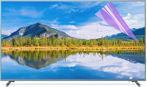 HOTAPEPU Matter, blendfreier TV-Bildschirmschutz Anti-Blaulicht-Monitor-Filter Augenermüdung lindern, für LCD-, LED-, OLED- und QLED-4K-HDTV / 55in 1211x682mm