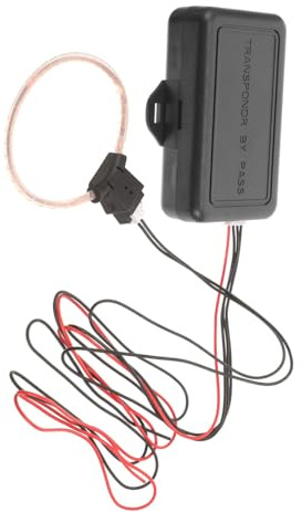 CLISPEED Auto Start Ignition Module Immobilizer Bypass Device for Key Release Compatible with Chip Key Cars Easy Installation Durable Material Enhance Vehicle Security Remote Control