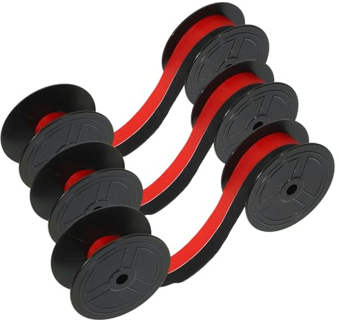 LIGHTAOTAO 3 Stück Pack Farbbänder für Mechanische Schreibmaschinen Nylon Material Leichtes Kunststoffband Einfache Installation Kompatibel mit Gr24 Gr41 Gr42 Gr51