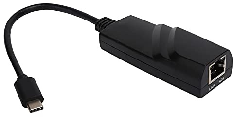 Bewinner Adaptador USB C a Ethernet, Adaptador de Red Gigabit RJ45 a USB C de 1000 Mbps, Convertidor de Cable LAN Plug and Play para, Computadora Portátil, PC, Compatible con 10/8/7/XP/Vista, OS