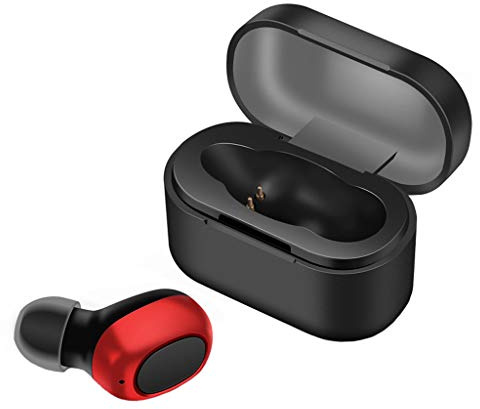 WANGLXBT Portable Bluetooth Earbud, Wireless Bluetooth Phone Earpiece [HandsFree Calling] Wireless Mini Bluetooth Headset, In-ear Earbud with Mic for ellphones HiFi