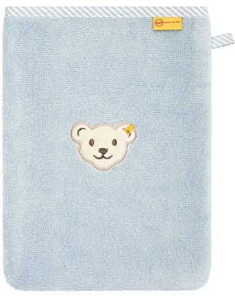 Steiff Unisex barn mini basic tvättlapp, elegant blå, en storlek