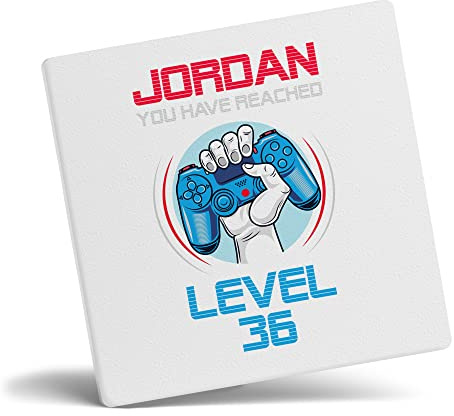 Mug Monster - Regalo personalizzato per 36° compleanno, You Have Reached Level 36 Gamer Mug - Tazza da caffè in ceramica tazza regalo per uomini o donne, extra large e gigante disponibile,