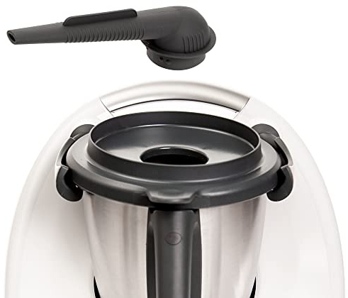 mixcover Steamy Dampfumleiter kompatibel mit Thermomix TM6 TM5 TM31 Monsieur Cuisine Connect Monsieur Cuisine Smart Dunstabzug Dampfaufsatz Möbelschutz Dampfumlenk aus Silikon