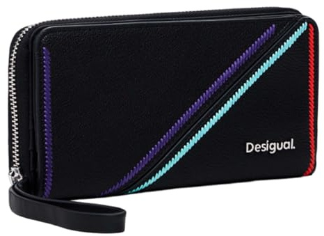 Desigual Geldbörse Cleo Maya Maxi Wallet Black schwarz