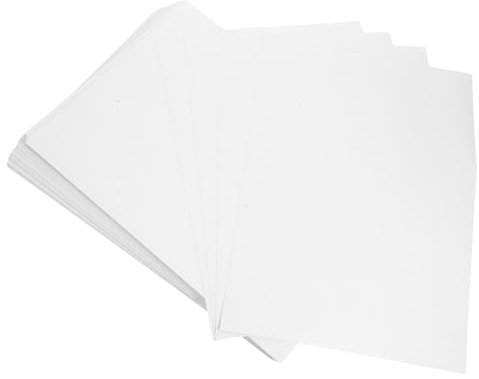 Operitacx Klassenzimmer Bürogebrauch 100 Blätter Lebensmitteletiketten Namensaufkleber Aufkleberpapier Aufkleberlaschen Blankoetiketten Etikettenband Preisaufkleber