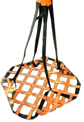 Cargo Lifting Net - Nylon Cargo Lifting Net, Heavy Duty Lifting Sling Net, Cargo Hanging Net, Truck/Trailer/Cargo Net, Heavy Duty Rigging Strap For Lifting And Towing(1 X 1M/Mesh 10cm/Load 300KG)