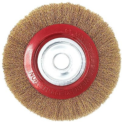 SOLUSTRE Brosse Métallique en Acier pour Mini-meuleuse D'angle Brosse de Nettoyage pour Meule de Polissage Antirouille Adaptée Aux Perceuses
