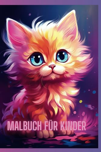 Süße Katzen: Malbuch für Kinder