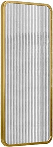 JYHHGDS Urinal-Sichtschutz, Toilettentrennwand, wandmontierte Urinal-Trennwand aus gehärtetem Glas aus Schmiedeeisen für öffentliche Räume, Badezimmer, Hotels (Farbe: Gold)
