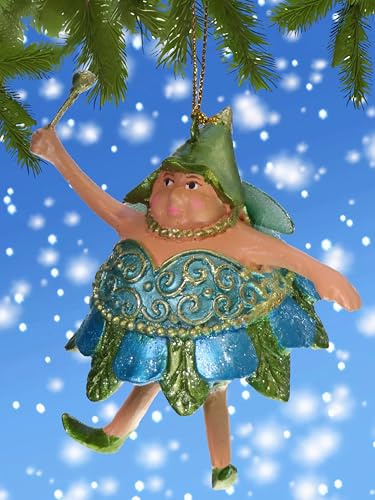 Pommerntraum ® | Weihnachtsbaumdekoration Weihnachtsengel Mollyengel Engel Elfe Schutzengel RubensEngel Nana Molly Glücksengel Weihnachtsdeko Dekofigur (04-XL)