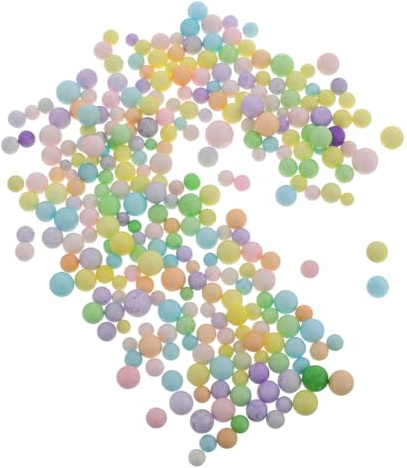 FUNNETOYU Bean Bag Filler Beads 4-6mm Foam Balls Epp Foam Stuffing 100g Diy Cushion Filling for Sofa Chairs and Party Decorations