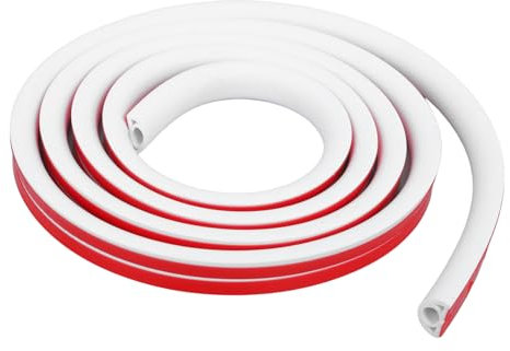 NUOBESTY Heavy Duty Cable Protector Self-adhesive Cable Management Sleeve Wire Cover for Floor and Wall Tidy